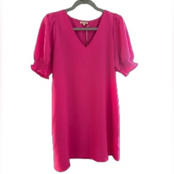 JODIFL Dresses & Skirts - NWT Jodifl Hot Pink Midi Dress. Sz. Small💗
